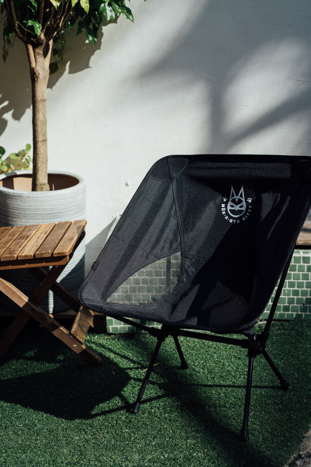 Kitty camping chair