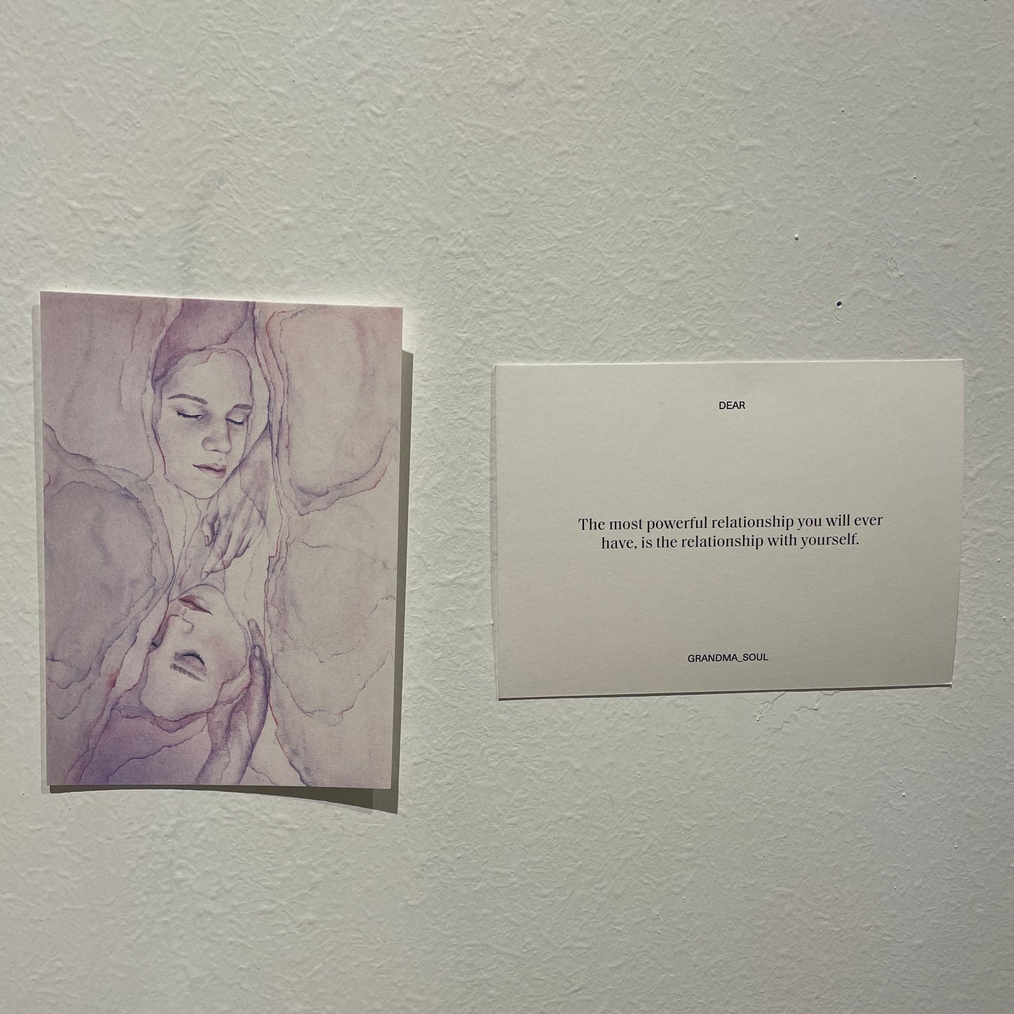 Wing M Artwork -- "Self Love Card"