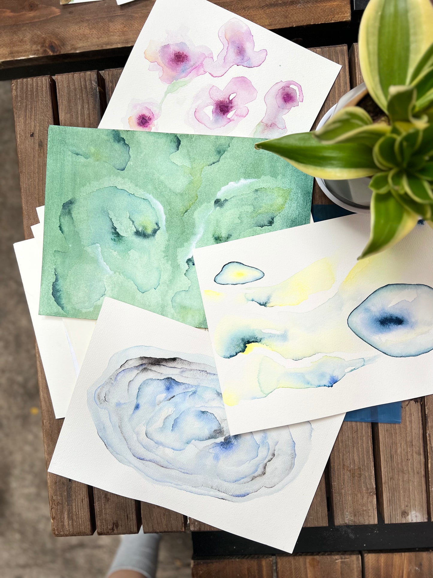 Sound Healing X Watercolour Workshop