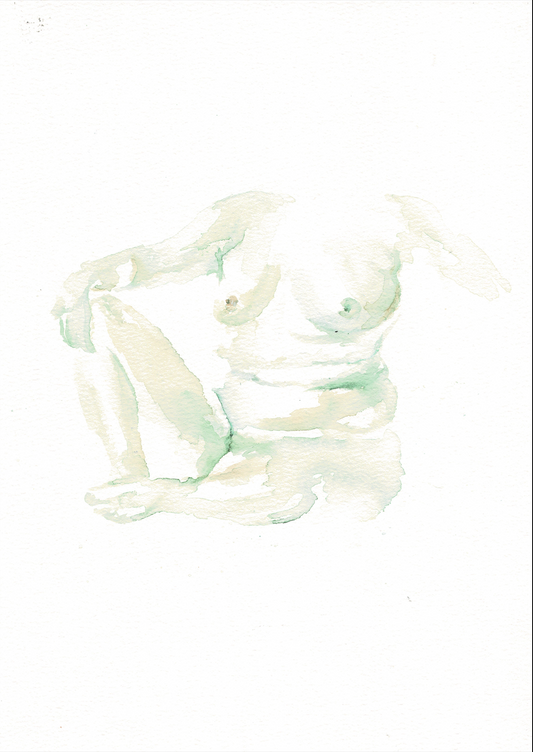 Wing M Original work -- "Female Sketch"