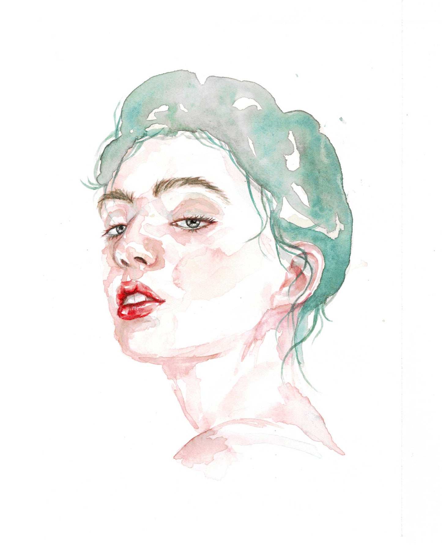 Wing M Original work -- "Female Sketch"