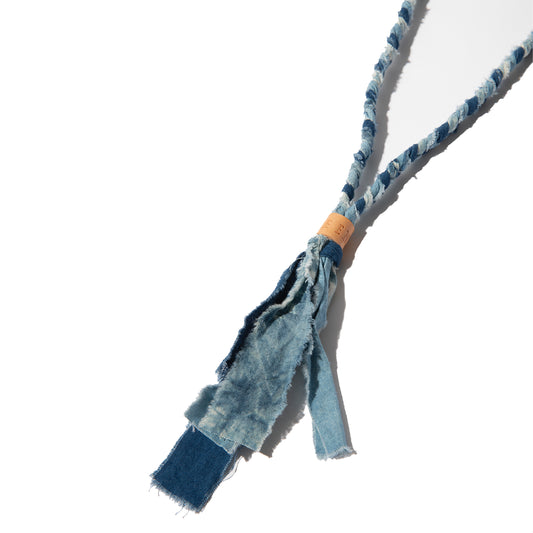THE END Indigo Dyed Necklace