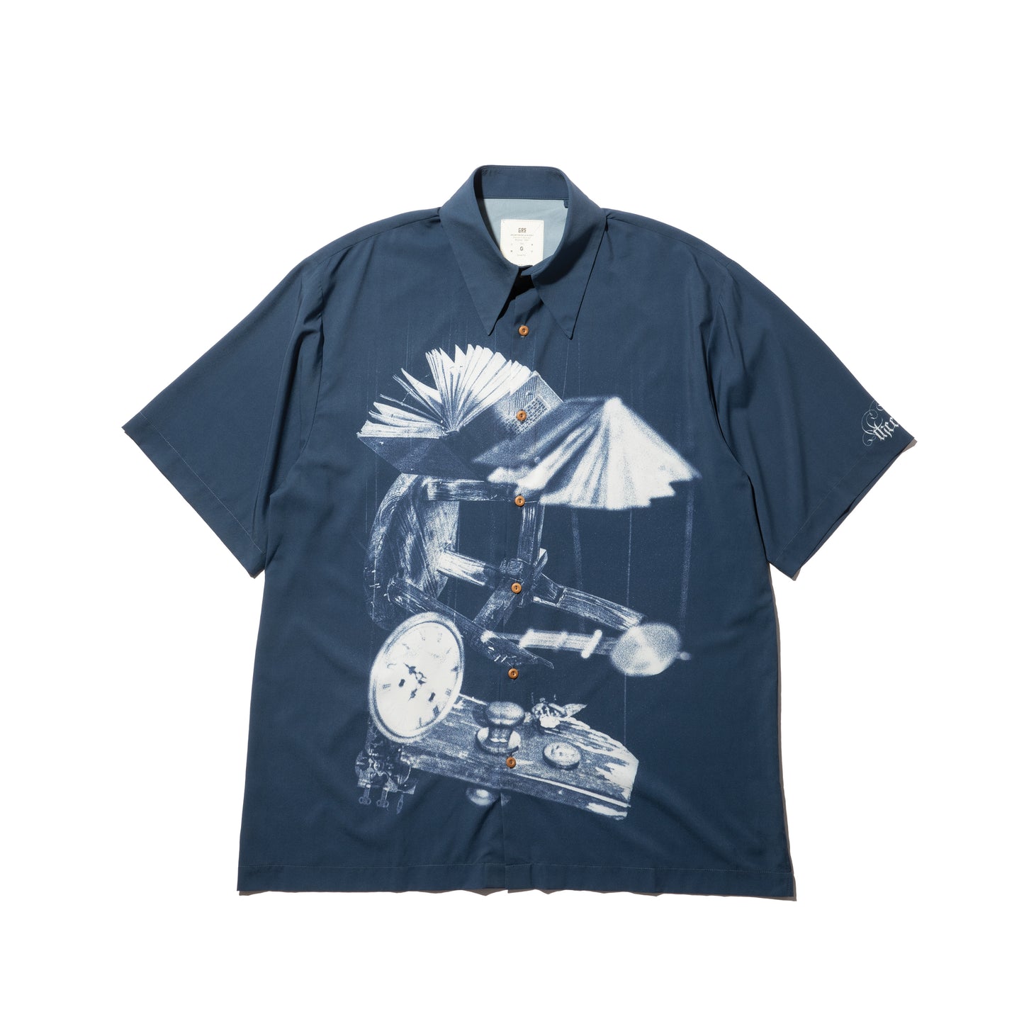 THE END Alphabet “E” Overprint Shirt