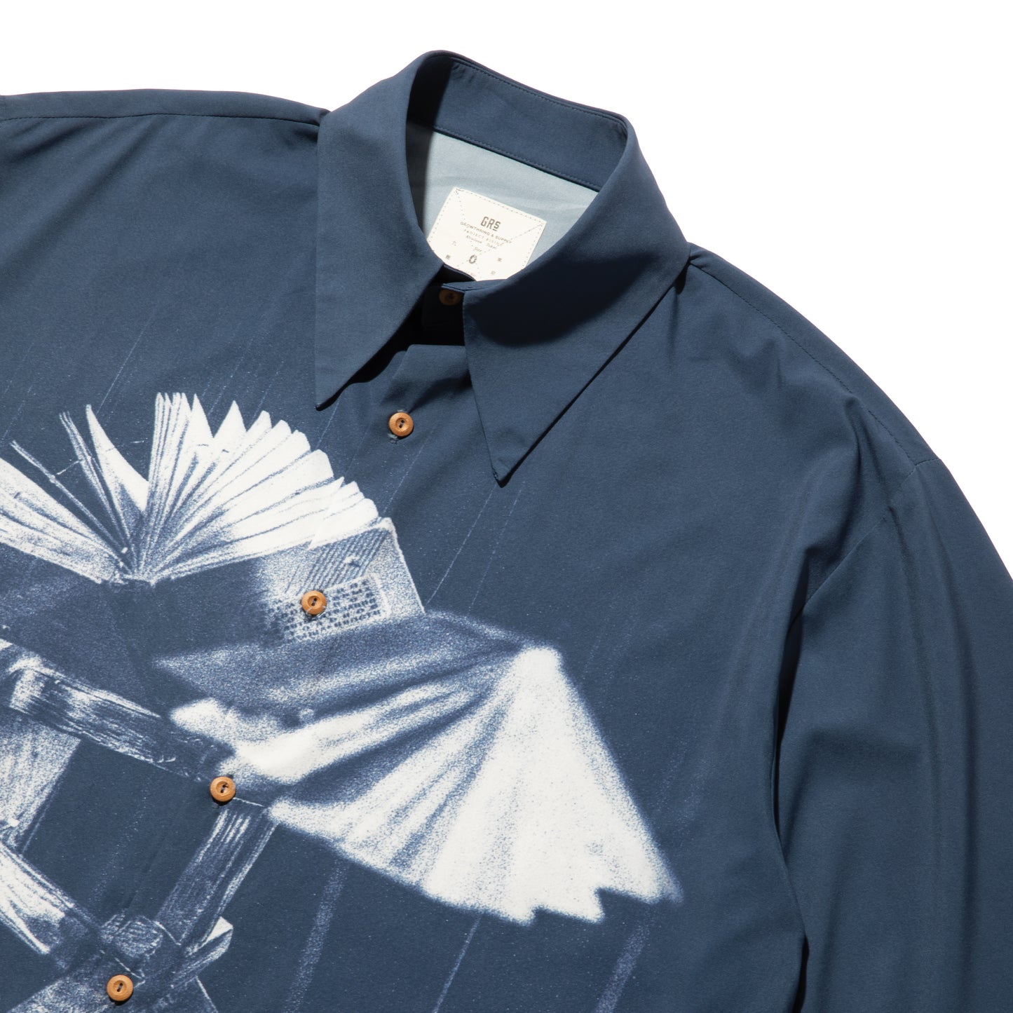 THE END Alphabet “E” Overprint Shirt