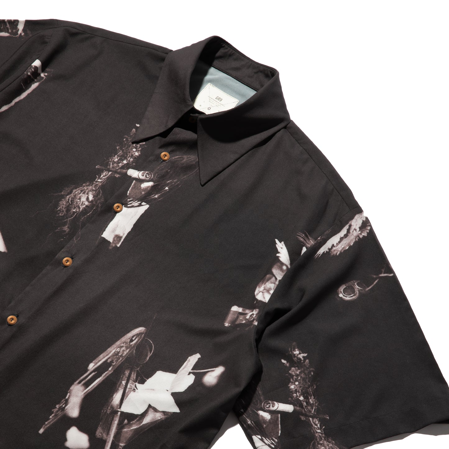 THE END Themed Overprint Shirt