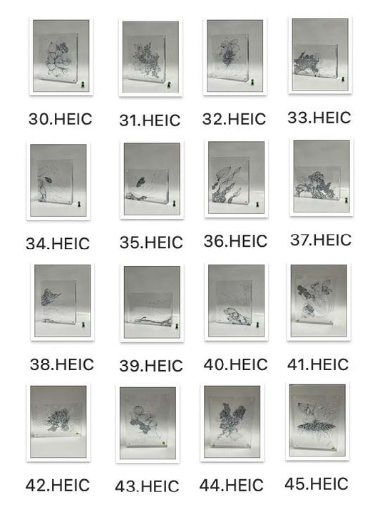 懸浮系列 no.30-40 / Suspension Series no.30-40