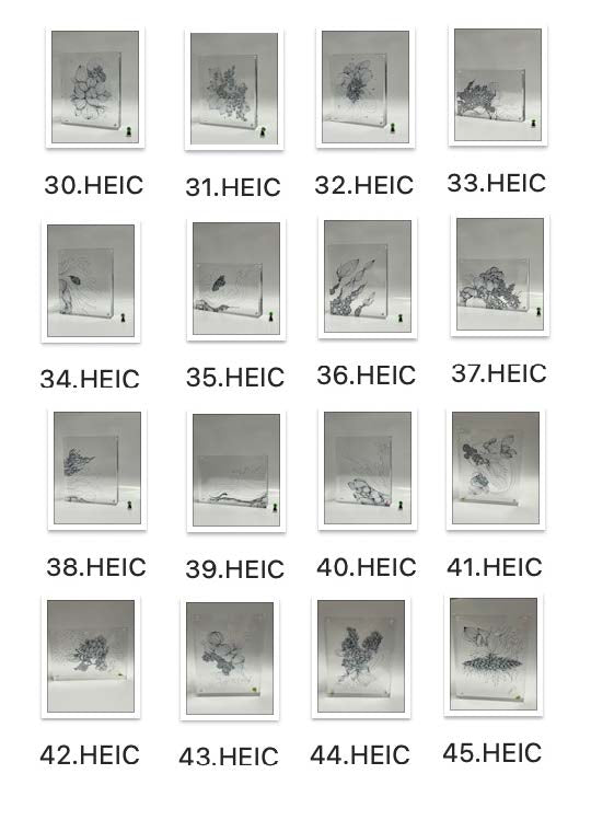 懸浮系列 no.30-40 / Suspension Series no.30-40