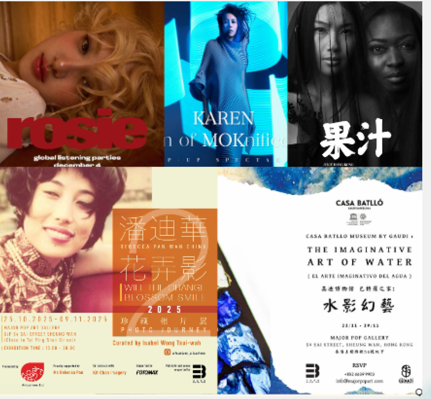 CURATED EXHIBITIONS